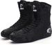 Mens Womens Boxing Shoes, High Top Wrestling Shoes For Fighting Competition Fitness Breathable Youth Powerlifting Bodybuilding Boots_vogvips.com