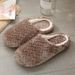 Women Indoor Slippers Warm Plush Home Slipper Autumn Winter Shoes Woman House Flat Floor Soft Silent Slides For Bedroom_vogvips.com
