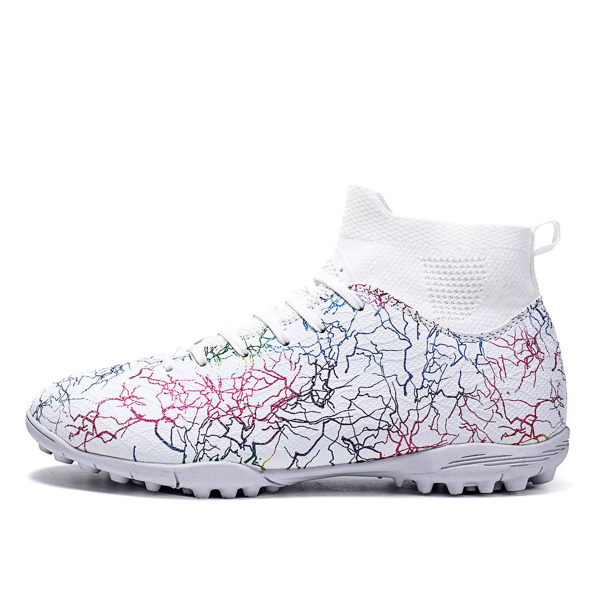 New Football Shoes For Men And Women TF Nail Breaking Sneakers, Breathable Training Shoes For Teenagers, Artificial Sports Training Shoes_vogvips.com