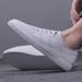 Men's Round Head Shallow Mouth First Layer Casual Men's Board Shoes Elastic Band Breathable Low Heel Men's Shoes_vogvips.com