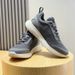 Trendy Fashion Men's Lightweight Comfortable Running Shoes Mesh Casual Lace-up Sneakers_vogvips.com