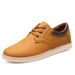 Anti Slip British Big Toe Leather Summer Breathable Casual Lightweight Running Sports Trend Versatile Men's Shoes_vogvips.com