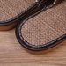 Linen Leather Summer European Style Home Sandals, Rubber Sole Floor Slippers, Wholesale For Men And Women From_vogvips.com