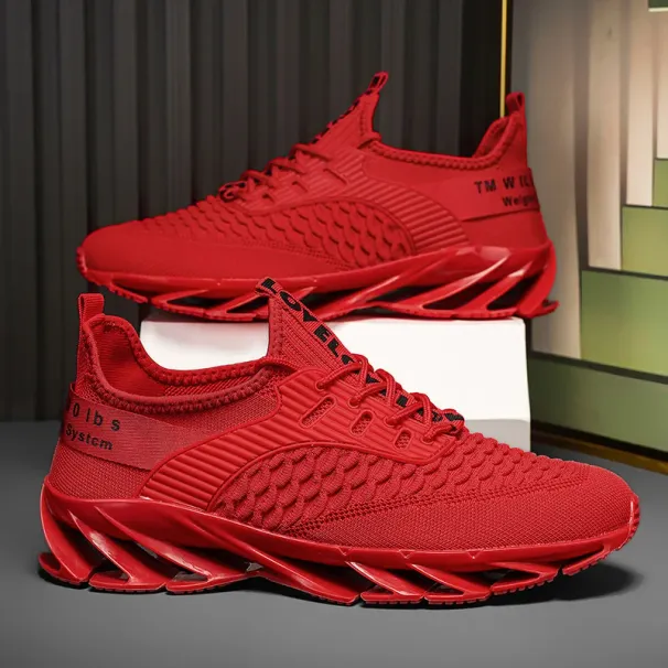 2025 Summer New Breathable Men's Shoes With Multi Functional Soft And Odorous Design Fashionable Running And Green Fitness Shoes_vogvips.com