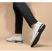 New Summer Hollow Casual Men's Korean Style Trendy Breathable British White Slip-On Leather Shoes_vogvips.com