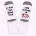 Nurse teacher cotton mid-tube socks sole letter jacquard leisure sports socks_vogvips.com