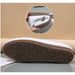 Spring And Autumn Genuine Leather Flat Casual Slip-on Loafers, Soft-soled Versatile Mom Shoes, Lightweight Women's_vogvips.com