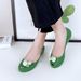 Women's All-Season Beach Shoes Flat Outdoor Footwear New Style Soft Supple Material Rose Pearl Detailing_vogvips.com
