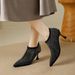 French Style Rhinestone High-End Black Single Shoes For Women 2025 New Model Party Dress Pointed Toe Stiletto Deep Mouth_vogvips.com