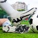 Children's Football Shoes Boys And Girls Elementary School Students Velcro Teen Training Broken Nail Shoes_vogvips.com