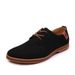 Suitable For All Seasons Autumn New Casual Suede Leather Lace-up Trendy Large Size Men's Single Shoes_vogvips.com