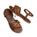 Women's Flat Sandals Large 2025 Summer New Fashion Flat Sandals Roman Beach Women's Shoes_vogvips.com