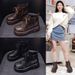 thick-soled Velvet Cotton Shoes Martin Boots Women's New High And Short Boots Casual Versatile Women's Boots_vogvips.com