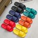 Bathroom Slipper Non Slip EVA Shower Ss Sandals For Women Men Embossed Summer Pool Flip Flop Indoor Home 2024 Shoe_vogvips.com