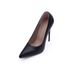 New Ultra-high Slim Heel 12.5cm Hate Sky High Women's Shoes 43 Nightclub Shallow Mouth T-Shoes Large Size 47_vogvips.com