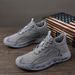 Plus Size 2024 New Men's Soft Sole Sports Outdoor Casual Lace-up Running Shoes_vogvips.com