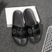 2025 New Men's Slippers Summer Hot Breathable One-strap Outdoor High-end Trendy Embroidered Couple Sandals_vogvips.com