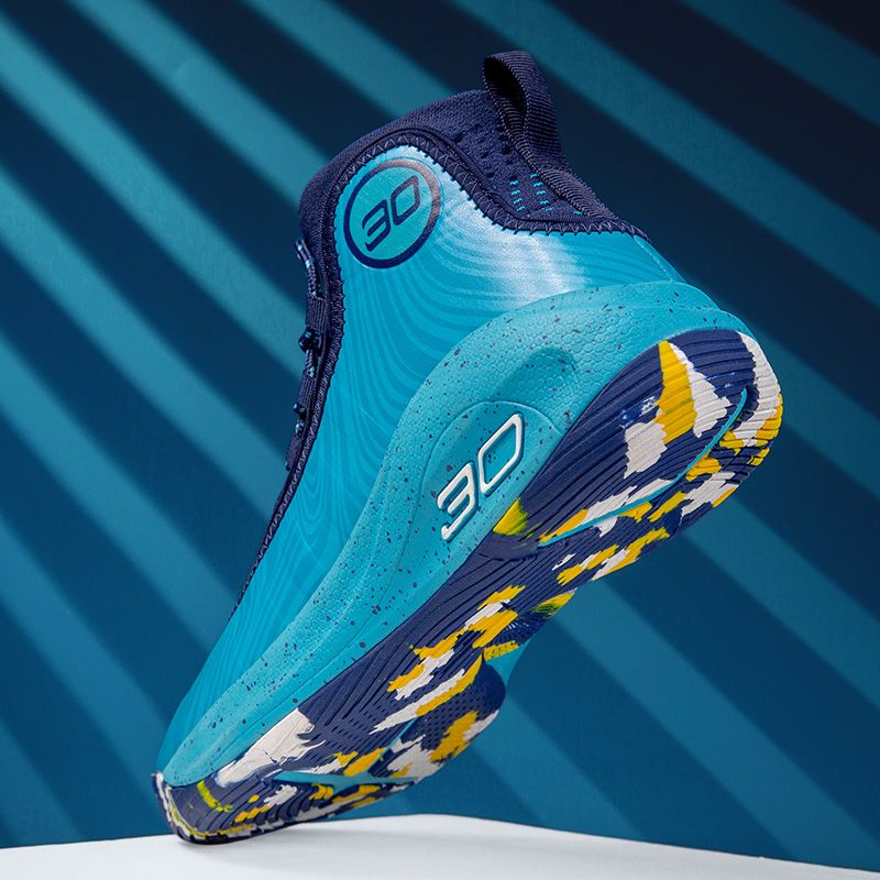 Kobe Spring And Summer Kids Non-Slip High Top Basketball Shoes_vogvips.com