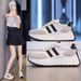 Forrest Gump Shoes Female Student Sports Running Shoes Casual Shoes Platform Height Increase_vogvips.com