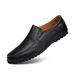Classic Genuine Leather Casual Breathable Loafers Plus Size Shoes Men_vogvips.com