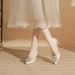 Women's Square Buckle Rhinestone Stiletto Sandals - Style Open Toe Heels (Spring Collection)_vogvips.com