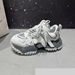 Smmer Men's Shoes Retro White Shoes Thick Soled Genuine Leather Personality Lace Up Fashionable Street Blasting Dad Shoes Trend_vogvips.com