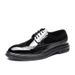 Euro Step British Style Carved Leather Men's Versatile Casual Korean Version Breathable Brogue Trendy Shoes 3028-J_vogvips.com