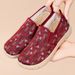 Spring New Shallow Mouth Women's Flat Bottom Canvas Lazy Casual Shoes, Versatile Old Beijing Cloth Shoes_vogvips.com