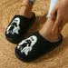 New Ghost Kitten Towel Embroidered Home Indoor And Outdoor Cartoon Non-Slip Fleece-Lined Thickened Cotton Slippers For_vogvips.com