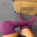 Women Boots Knee High Boots Heel Boots Women Ankle Boots Autumn Winter Short Boots Plus Size Knitted High Heel Over The Knee Women Elastic Wool Socks_vogvips.com