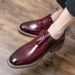 European And American Fashion New Pointed Toe Men's High Heels, Crocodile Embossed Business Formal Wear Men's Shoes Banquet Dress Wedding Leathershoes_vogvips.com