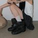 Designer Bow Tie, Pig Snout, Soft-soled, Wide-leg, Slim-fit, High-top, Knight-style, Short Boots For Women._vogvips.com
