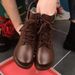 Genuine Soft Leather Martin 2023 Autumn Winter New Korean Style Versatile Fleece-Lined Snow Non-Slip Slimming Short_vogvips.com