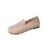 Summer 2025 New Breathable Mesh Hollow With Soft Bottom And Anti Slip One Step Shoes, Mom Sandals, Women's Single Shoes_vogvips.com
