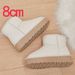1178225343@qq.com Genuine Snow Boots For Women, Mid-Calf, Leather Surface, 2023 Model, Loafers, Short Boots, Fleece-Lined, Warm Cotton_vogvips.com
