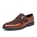 Suitable For All Seasons Plus Size Four Seasons New Formal Leather British Style Pointed Business Casual Fashion Simple Men's Shoes 8652_vogvips.com