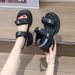 Super Fire Women's Sandals Velcro Outer Wear Casual Sports Small Thick-soled Women's Sandals_vogvips.com
