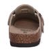 Bebealy Men's Genuine Suede Cork Footbed Shoes Casual Men Garden Clogs Cozy Nonslip Home Slippers_vogvips.com