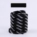 Shoe Accessories Shoelace Stripes Black and White Apricot Color Oblique Dot Flat Retro Casual Shoes Old Shoelaces Rope One Pair_vogvips.com