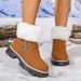 Large Size Snow Boots For Women In Winter 2025, New Velvet Women's Shoes, Warm Boots, Cotton Shoes For Women_vogvips.com
