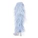 Women's Pointed Toe Stiletto Over The Knee Boots With Ostrich Feather Trim - Elegant High Heel Thigh High Boots For Women_vogvips.com
