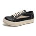 Men's Shoes Retro Thick Soled Splicing Shoes Summer New Niche Height Enhancing Youth Fashion Trend White Shoes_vogvips.com