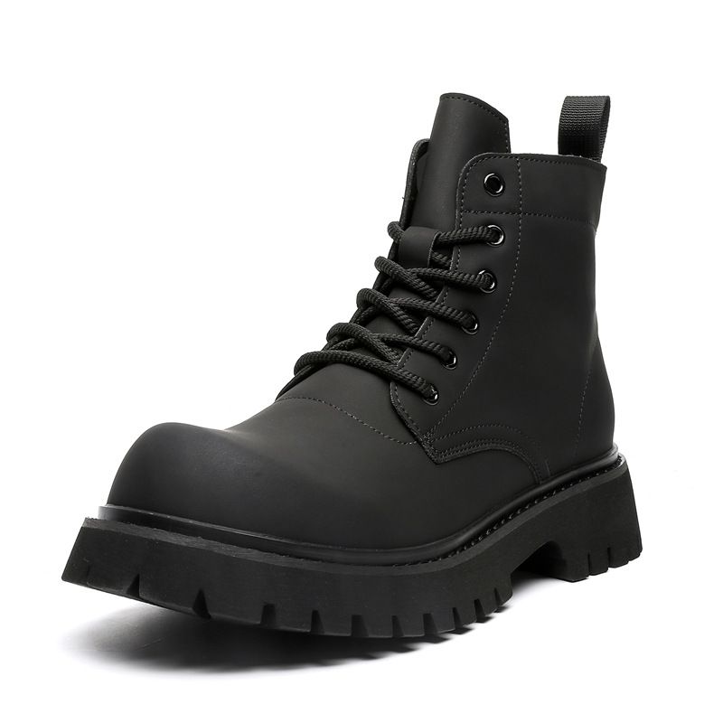 Retro Martin Boots Thick-soled Heightening Outdoor Hiking Tooling Boots Casual Men's Boots_vogvips.com
