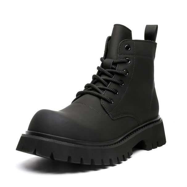 Retro Martin Boots Thick-soled Heightening Outdoor Hiking Tooling Boots Casual Men's Boots_vogvips.com