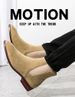 Large Size 46 Suede Chelsea Men's Shoes British Trend Casual High Top Leather Shoes Workwear Short Boots Martin Boots_vogvips.com