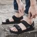 Extra Large Size Men's Sandals Summer Beach Shoes Fat Feet Loose Breathable Trendy Casual Sports Sandals_vogvips.com