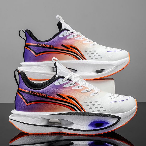 Unisex Classic Low-Top Sneakers Breathable Synthetic Materials, Cushioned Rubber Soles, Lace-Up Design Casual And Light_vogvips.com