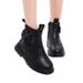 Autumn Winter Girls' Boots For Older Children, Wear-Resistant And Warm, Unisex Martin Low-Cut Short Boots, Sizes 26-36_vogvips.com