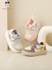 Bobdog Carle Flats 2-4 Years Old Toddler Baby Casual Female Little Kids' Shoes Boy Sneaker_vogvips.com