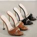 Cross-border European And American Foreign Trade Plus-size 2021 Spring-summer New Style Ultra-high Metal Heel Pointed_vogvips.com
